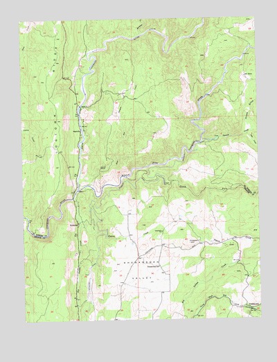 Fiddletown, CA USGS Topographic Map