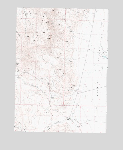 Fields, OR USGS Topographic Map