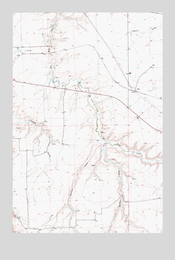 Fife, MT USGS Topographic Map