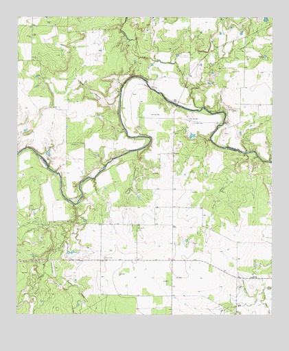 Fife, TX USGS Topographic Map