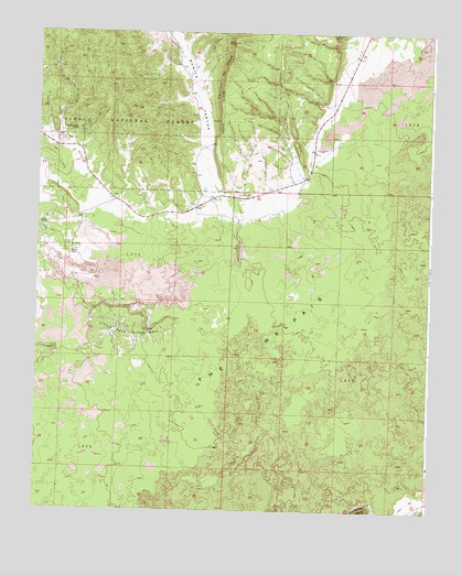 Arrosa Ranch, NM USGS Topographic Map