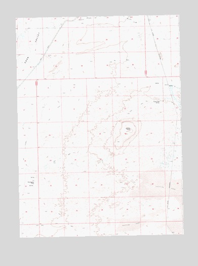 Fifteenmile Spring, WY USGS Topographic Map