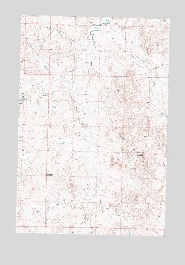 Fig Mountain, MT USGS Topographic Map