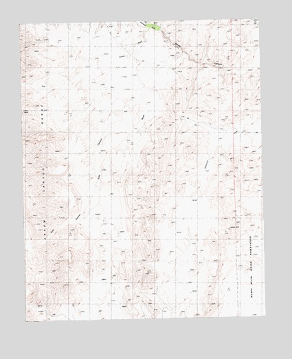 Arrow Canyon, NV USGS Topographic Map