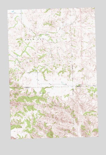 Figure 4 Ranch, ND USGS Topographic Map