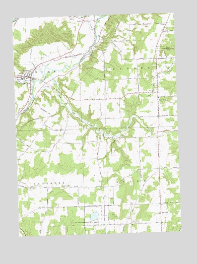 Fillmore, NY USGS Topographic Map