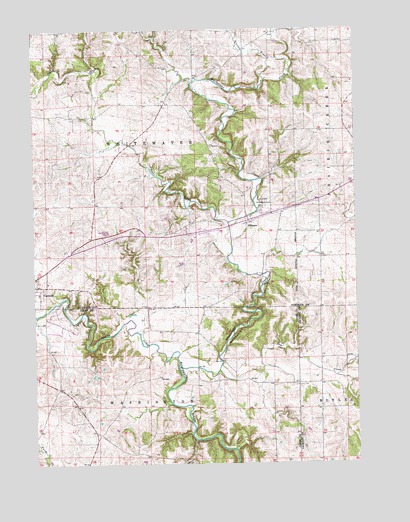Fillmore, IA USGS Topographic Map