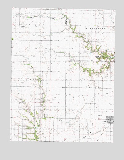 Findlay, IL USGS Topographic Map