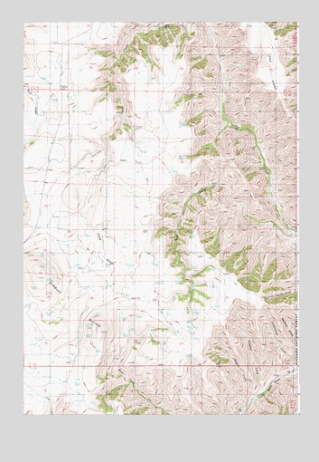 Findley Buttes, OR USGS Topographic Map