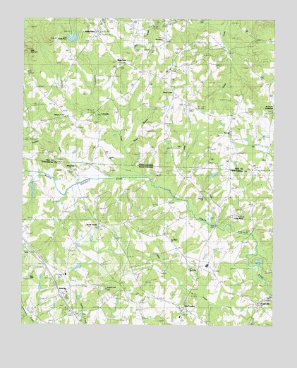 Fingerville West, SC USGS Topographic Map