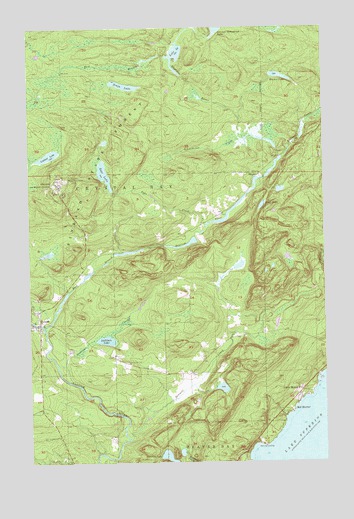 Finland, MN USGS Topographic Map
