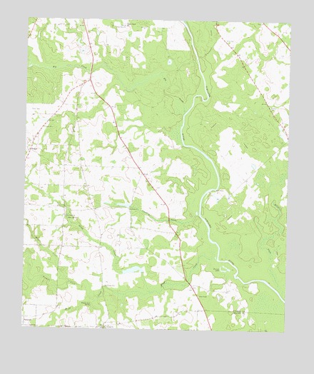 Finleyson East, GA USGS Topographic Map