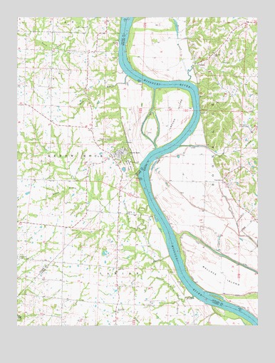 Arrow Rock, MO USGS Topographic Map