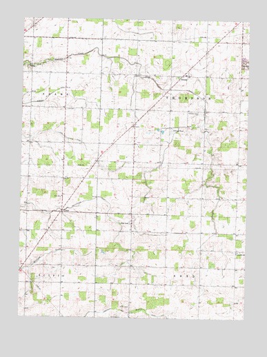 Fireside, OH USGS Topographic Map