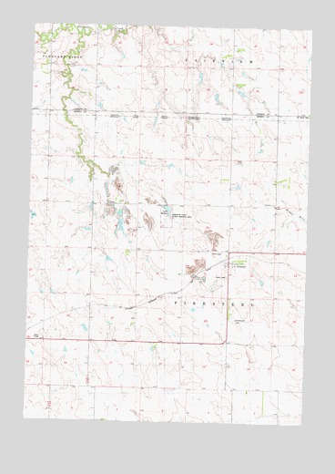 Firesteel, SD USGS Topographic Map
