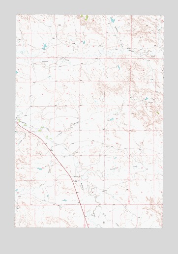 First Creek, MT USGS Topographic Map
