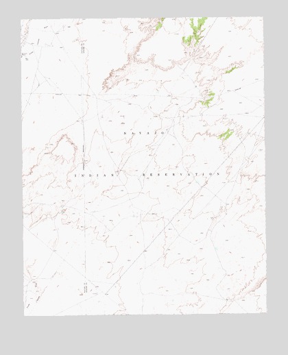 Arrowhead Butte NE, AZ USGS Topographic Map