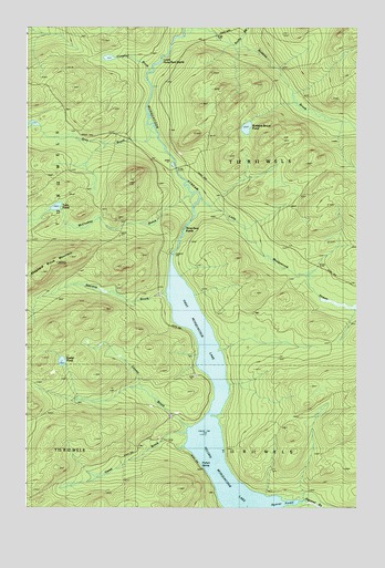 First Musquacook Lake, ME USGS Topographic Map