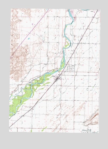 Firth, ID USGS Topographic Map