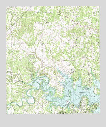 Fischer, TX USGS Topographic Map