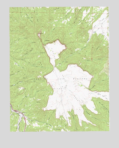 Fishers Peak, CO USGS Topographic Map