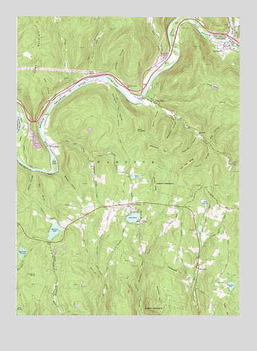 Fishs Eddy, NY USGS Topographic Map