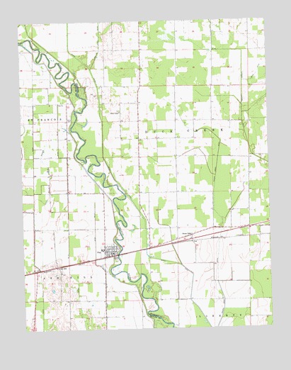 Fisk, MO USGS Topographic Map