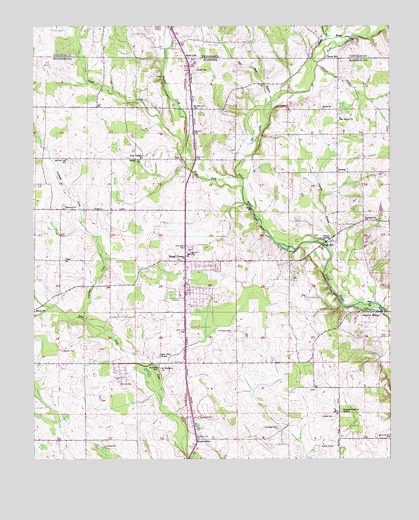 Fisk, AL USGS Topographic Map