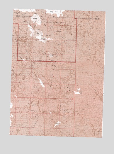 Fissure Butte, ID USGS Topographic Map