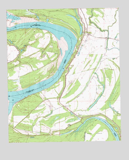 Fitler, MS USGS Topographic Map