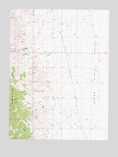 Fitting, NV USGS Topographic Map