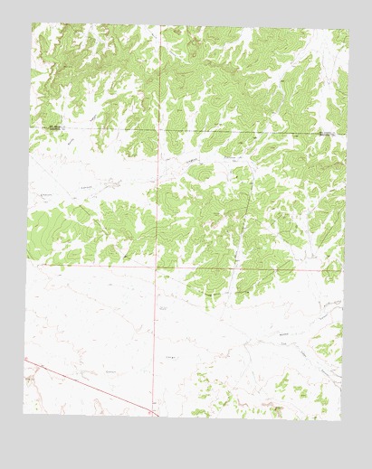 Five Lakes Canyon NW, NM USGS Topographic Map
