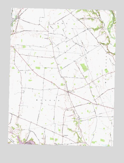 Five Points, OH USGS Topographic Map