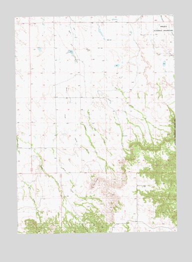 Five Points, NE USGS Topographic Map
