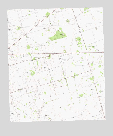 Five Wells Ranch SW, TX USGS Topographic Map