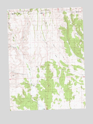 Fivemile Gulch, NV USGS Topographic Map