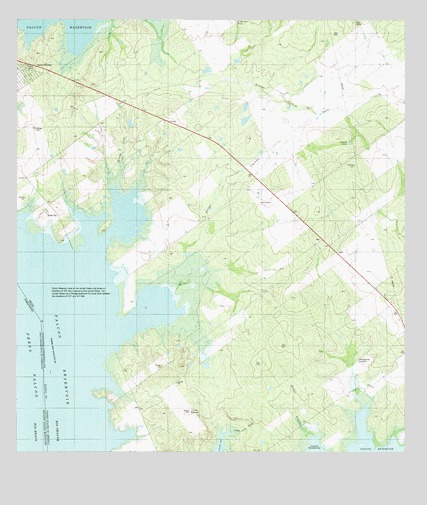 Arroyo Clareno, TX USGS Topographic Map