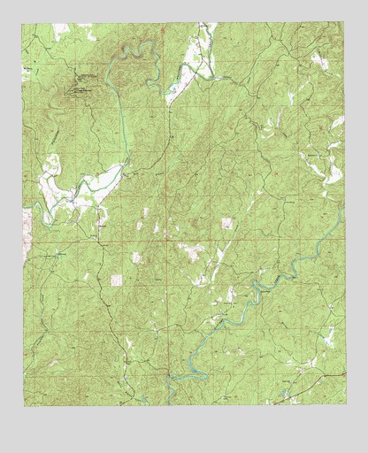 Flag Mountain, AL USGS Topographic Map