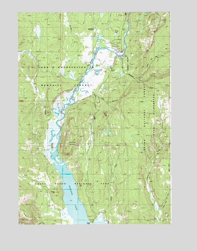 Flagg Ranch, WY USGS Topographic Map
