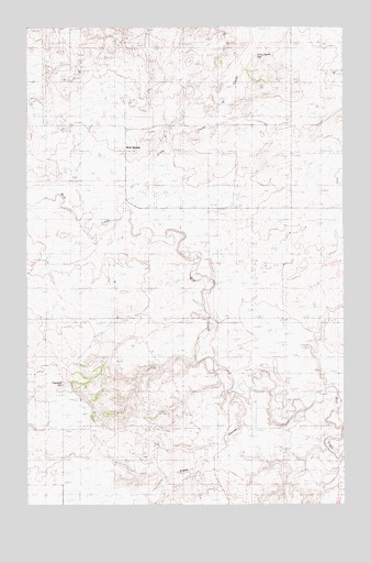 Flagstaff Hill, MT USGS Topographic Map