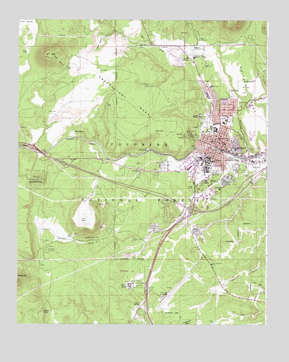 elevation map of flagstaff az Flagstaff West Az Topographic Map Topoquest elevation map of flagstaff az