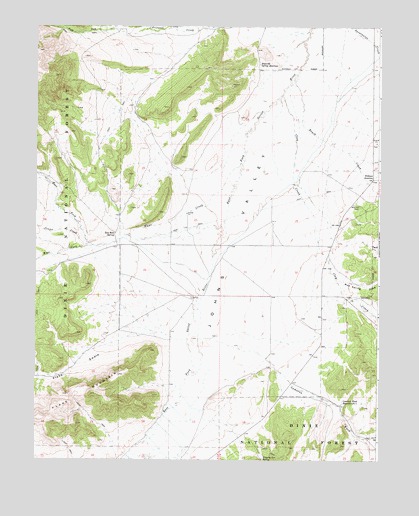 Flake Mountain East, UT USGS Topographic Map
