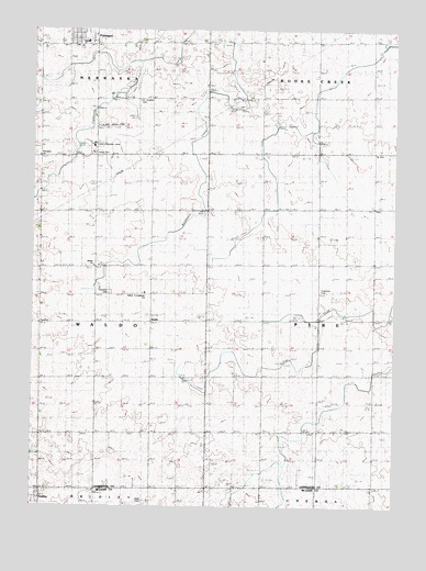 Flanagan South, IL USGS Topographic Map
