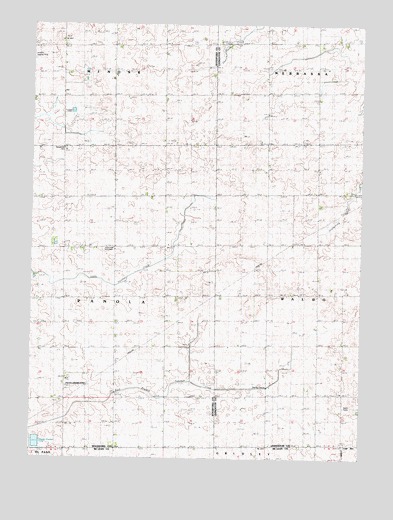 Flanagan SW, IL USGS Topographic Map