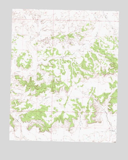 Arroyo Empedrado, NM USGS Topographic Map
