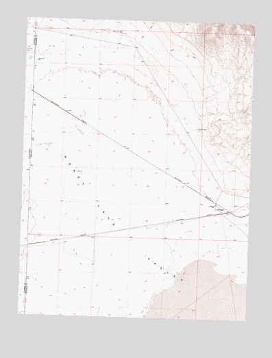 Flanigan, NV USGS Topographic Map