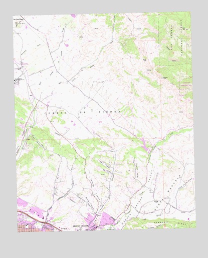 Arroyo Grande NE, CA USGS Topographic Map
