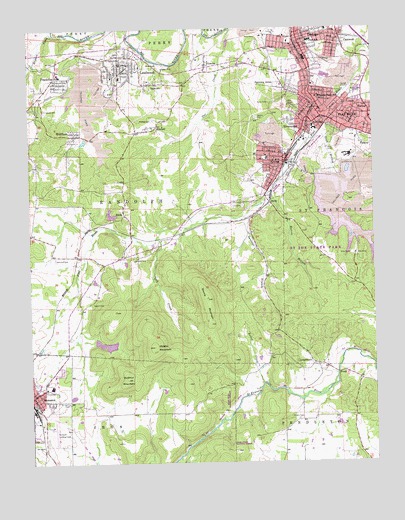 Flat River, MO USGS Topographic Map