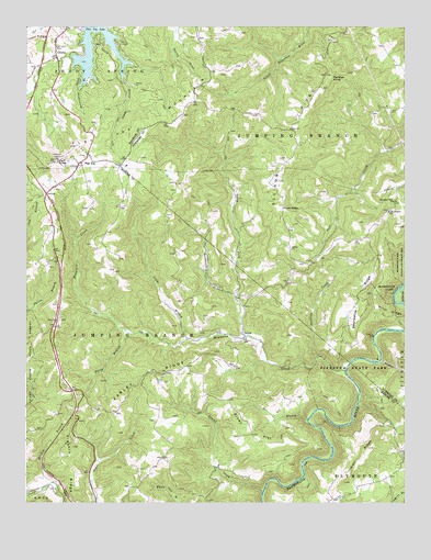 Flat Top, WV USGS Topographic Map