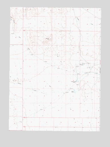 Flat Top Mountain, OR USGS Topographic Map